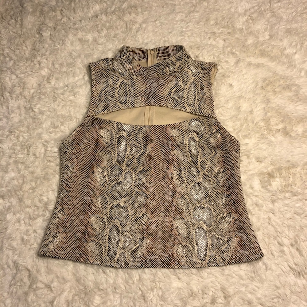 NWOT Urban Outfitters Snakeskin Tank Top